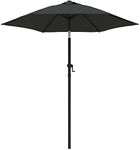 vidaXL Parasol Aluminium Tilt Canop