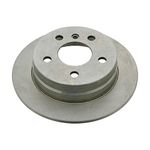 febi bilstein 24750 Brake Disc Set (2 Brake Disc) rear, full, No. of Holes 5