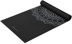 Gaiam Yoga Mat - Premium 5mm Print Thick Non Slip Exercise & Fitness Mat for All Types of Yoga (68 Inch x 24 Inch x 5mm)