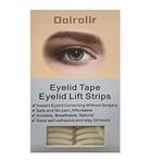 Doirollr 2.5mm Eyelid Tapes Stickers, Medical-use Fiber Eyelid Strips, Instant Lift Eye Lid Without Surgery, Perfect for Hooded, Droopy, Uneven, Mono-eyelids