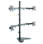 Duramex (Tm) Quad Free Standing Monitor Stand Mount for Monitors Up to 32 Inch