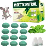 Peppermint Oil Mouse Repellent Balls –24 Pack Natural Rodent & Pest Deterrent for Indoor & Outdoor Use, Safe for Family & Pets
