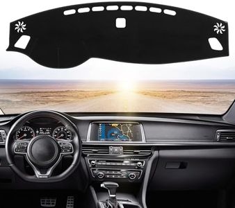 BERKSYDE Dashboard Dash Cover Mat Carpet Compatible with 2016 2017 2018 2019 2020 Kia Optima
