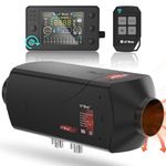 LF Bros 5KW 12V Diesel Air Heater Parking Heater with Timer LCD Display Remote Control for Truck, Boat, RV, Sedan