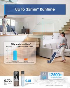 Tineco FLOOR ONE S5 Wet-Dry Vacuum Cleaner – Cordless Floor Washer