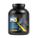 MuscleBlaze 100% Whey Protein, Ultra Premium Blend with Whey Protein Concentrate & Whey Protein Isolate, 25 g Protein per Scoop (Magical Mango, 2 kg / 4.4 lb)