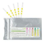 SimplexHealth Home Water Test Kit 5-in-One (5 Strips) - Drinking Water, ponds, aquariums for Nitrates & Nitrites, Total Hardness, Total Alkalinity and pH