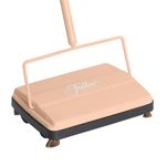 Fuller Brush 17073 Electrostatic Carpet & Floor Sweeper - 9" Cleaning Path - Lightweight - Ideal for Crumby Messes - Works On Carpets & Hard Floor Surfaces - Peach