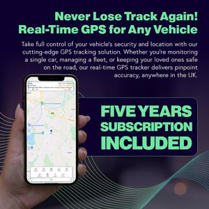 GPSBob 4G Wired GPS Tracker – 5-Year Subscription