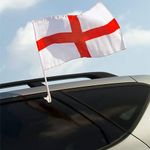 Squizzas! SQ-238 England Car Flags (Pack of 2)