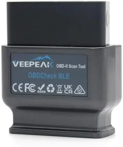 Veepeak OBDCheck BLE Bluetooth OBD II Scanner Auto Diagnostic Scan Tool for iOS & Android, Bluetooth 4.0 Car Check Engine Light Code Reader