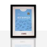 Frame For Signed Football Rugby Cricket Shirt Square Mount *FREE PERSONALISED PLAQUE*