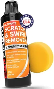 Carfidant Scratch and Swirl Remover - Ultimate Car Scratch Remover - Polish & Paint Restorer - Easily Repair Paint Scratches, Scratches, Water Spots! Car Buffer Kit