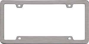 Cruiser Accessories 15190 Neo Sport License Plate Frame, Brushed Nickel