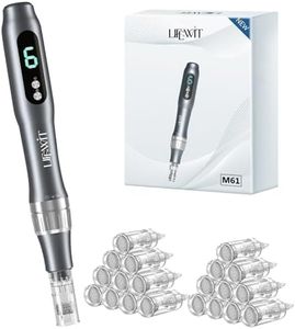 Dermastamp System, 0.25mm Microneedling Derma Stamp Pen, Derma Roller Alternative, Skin Care Tool for Women