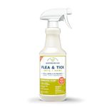 Wondercide Flea and Tick and Mosquito Control Spray for Cats Dogs and Home - Lemongrass - 16 Oz