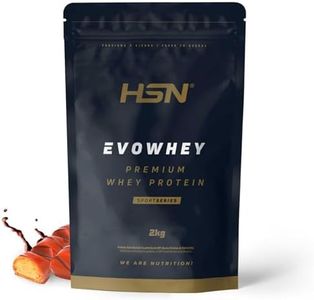 HSN Evowhey Protein | Bombón de Chocolate y Avellanas 2Kg = 67 Tomas por Envase Concentrado de Proteína de Suero | 100% Whey Protein Concentrate (WPC) | No-GMO, Vegetariano, Sin Gluten ni Soja
