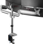 AVLT Dual Heavy Duty Monitor Arm De