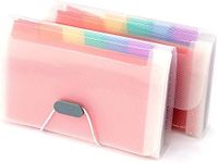 2 Pack A6 Expanding Accordion File 