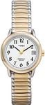 Timex Women's Easy Reader Watch, Two-Tone/Two-Tone/White/C/25mm, 25mm, Easy Reader Watch