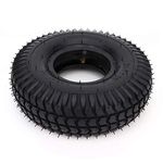 Wheelchair Tire, 3.00-4 260x85 Tire and Wheel Wear-resistant Tire Inner Tube for Scooter Wheelchair