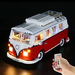 BRIKSMAX Led Lighting Kit for LEGO-10220 T1 Camper Van - Compatible with Lego Creator Expert Building Blocks Model- Not Include the Lego Set