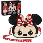 Purse Pets, Disney Minnie Mouse Officially Licensed Interactive Pet Toy & Kids Purse, 30+ Sounds & Reactions, Girls Crossbody Bag, Trendy Tween Gifts