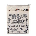 Biology Gifts Book Sleeve Gifts for Biology Lovers Teacher Student Biology Major Gift Book Cover Protector Sleeve with Zipper (Biology Book Sleeve)