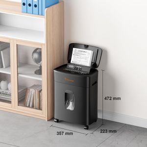 Bonsaii Micro Cut Shredder – 100-Sheet High Security Paper Shredder