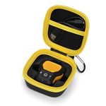 Case Compatible with DEWALT Wearable Bluetooth Speaker, Magnetic Clip-On Wireless Jobsite Speaker Storage Holder Bag (Case Only)