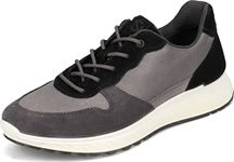 ECCO Men's St.1 M Low-Top Sneakers, Grey (Magnet/Dark Shadow 51509), 10 UK