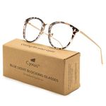 Cyxus Blue Light Glasses Men & Women Blocking UV Anti Eye Fatigue Eyewear Transparent Lens Sleep Better Stylish Frame