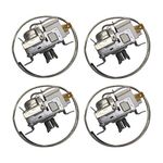 WR9X355 Temperature Control Thermostat Replace for AP2061636 PS310768 Compatible with General Electric Refrigerator 4 Pack