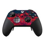 MightySkins Skin Compatible with Xbox Elite Series 2 Controller - Fiery Flow | Protective, Durable, and Unique Vinyl Decal wrap Cover | Easy to Apply, Remove, and Change Styles | Made in The USA