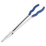 WISEPRO 16 Inch Extra Long Reach Needle Nose Pliers, Straight Long Nose Pliers for Wire Processing, Home Repairing