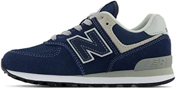 New Balance 574 Sneaker, Navy, 1.5 UK