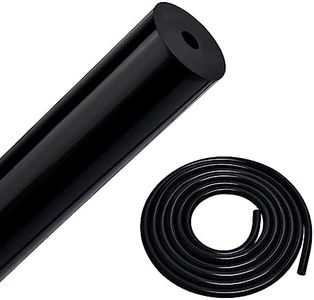 EVIL ENERGY 1/4 Silicone Vacuum Tubing Hose Line 50FT 130PSI Max Pressure Black (6mm ID)