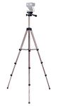 Webcam Tripod,51'' Camera Tripod Stand for Logitech Webcam C922 C930e C930 C920 C615-coffee