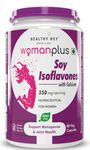 HealthyHey Nutrition Woman Plus Soy Isoflavones with Calcium - 60 Vegetable Capsules