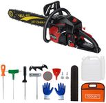 63cc Gas Powered Chainsaw, 18 Inch 