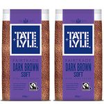 Tate And Lyle Dark Soft Brown Sugar, 2 x 500 g