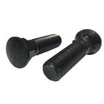 (8) 3/4-10x3#3 Grade 8 Dome Head Plow Bolts Plain & Oil