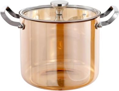 Wfyxenod Heat Resistant Glass Simmer Pot