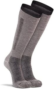 Fox River Snow Pack Over-The-Calf Merino Wool Socks (2 Pack), X-Large, Black