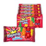 Maynards, Original Gummies, Gummy Candy, Bonbon, 60g, Pack of 18