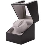 Watch Winder With Black Leathers