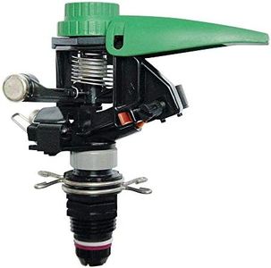 Rain Bird P5-R Plus Plastic Impact Sprinkler with Nozzle Set, Adjustable 20° - 360° Pattern, 25' - 41' Spray Distance