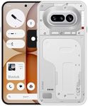 Nothing Phone (4a) - 50 MP Triple Camera with Up To 70X ultra Zoom, Transparent Design Smartphone, Long Lasting Battery and 50W Fast Charge, 120Hz AMOLED Display and Glyph Bar, 12GB + 256GB - White