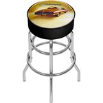 Trademark Gameroom 69 Charger Dodge Padded Swivel Bar Stool