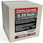 1/4 Inch Green Plastic Resin Pyrami
